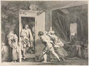 The Cupboard by Jean Honore Fragonard