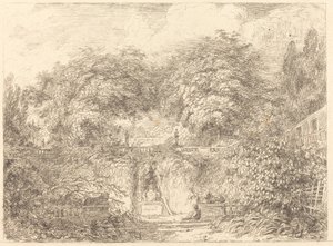 The Little Park by Jean Honore Fragonard