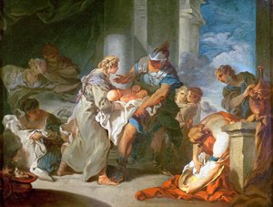 The Saving of the Infant Pyrrhus