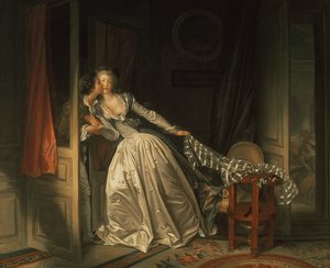 The Stolen Kiss, c.1788 by Jean Honore Fragonard