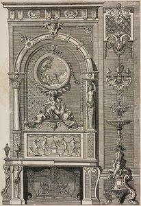 Fireplace by Jean I  Berain