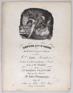 Letter Written from Alger