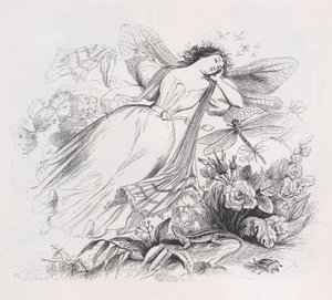The Sylph from The Complete Works of Béranger, 1836 by Jean Ignace Isidore Gérard
