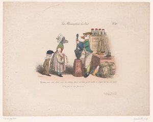 Donkey Ordering from a Duck in a Grocery Store