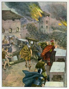 The Story of Alsace Tells the Children: End of Roman Domination, the Romans Defend Cities Against Francs Invaders