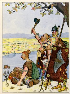 The Story of Alsace Tells the Children; The Germans See Alsace on the Other Side of the Rhine by Jean Jacques (1873 1951) Waltz