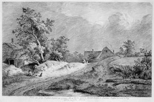 Wheat Field, 1772 by Jean Jacques Boissieu de