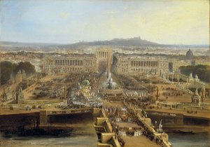 Festival of Concord, May 21, 1848 at Champ-de-Mars, 1848 by Jean Jacques Champin