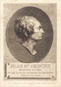 Jean-Baptiste Greuze by Jean Jacques Flipart after Jean Baptiste Greuze