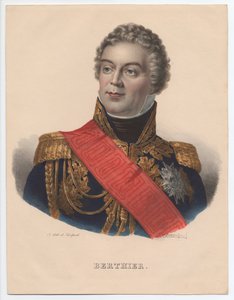 Louis-Alexandre Berthier 1753-1815, Prince de Wagram, Prince of Neuchâtel