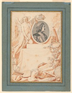 Frontispiece for a History of Peter the Great, ca. 1780 by Jean Jacques Francois Le Barbier