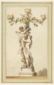 Porcelain Candlestick, 1770–80 by Jean Jacques Francois Le Barbier