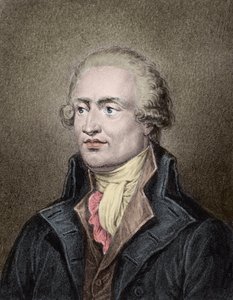 Portrait of Marie Jean Antoine Nicolas de Caritat, Marquis de Condorcet (1743-1794) - Engraved by Jean Jacques Frilley by Jean Jacques Frilley