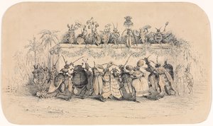 An Insect Ball by Jean Jacques Grandville