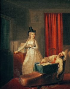 The Murder of Marat by Jean Jacques Hauer