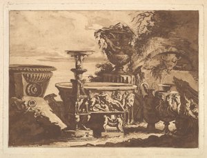 Composition with the Medici Vase, from Recueil de Compositions par Lagrenée Le Jeune Collection