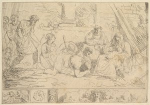The Adoration of the Shepherds, 1762-63 by Jean Jacques Lagrenee