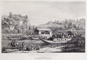 Boat Trip on the Seine, 1803 by Jean Jacques de Boissieu