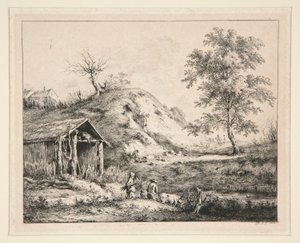 Landscape by Jean Jacques de Boissieu