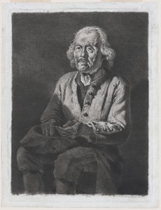 Old Gérard, Peasant from Chasselay by Jean Jacques de Boissieu