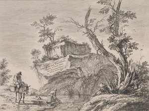 Title-Page to a Series of Ten Landscapes, 1763