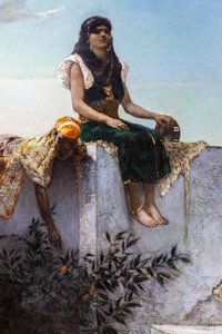 Evening on the Terraces (Morocco) by Jean Joseph Benjamin Constant