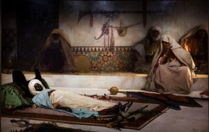 Funeral Day - Scene from Morocco by Jean Joseph Benjamin Constant