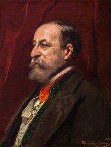Portrait of Camille Saint-Saëns by Jean Joseph Benjamin Constant