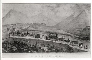 The Funeral Cortege of Napoleon Bonaparte at Saint Helena