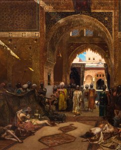 The Day After a Victory at the Alhambra by Jean Joseph Benjamin Constant