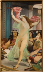 Oriental Dancer in a Harem
