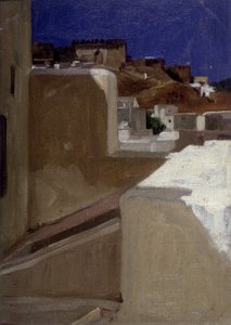 View of the Casbah from My Terrace by Lecomte du Nouy, Tangier