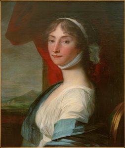 Friederike Leisching, by J.L. Mosnier by Jean Laurent Mosnier