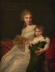 Portrait of the Hon. Mrs Henry Drummond with her son, Henry