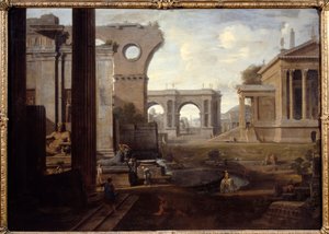 Ancient Ruins by Jean Lemaire