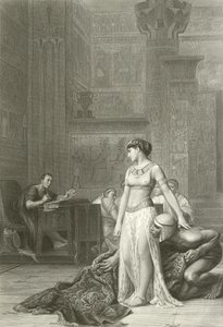 Cleopatra and Caesar by Jean Leon (after) Gerome