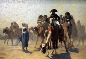 General Bonaparte with His Military Staff in Egypt by Jean Leon Gerome
