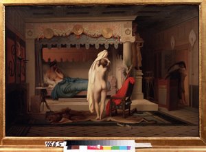 Representation of King Candaules of Lydia by Jean Leon Gerome