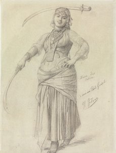 Sabre Dance by Jean Leon Gerome