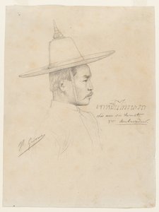 Study for The Reception of the Siamese Ambassadors at Fontainebleau, 1861-1864 by Jean Leon Gerome