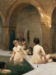 The Bathers by Jean Leon Gerome