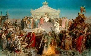 Century of August: Birth of Our Lord Jesus Christ by Jean Leon Gerome