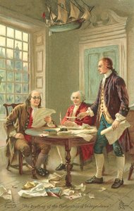 Drafting of the United States Declaration of Independence, Philadelphia, Pennsylvania