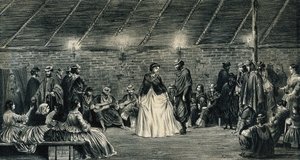 El Gato (The Cat), Traditional Dance of the Spanish Countryside by Jean Leon Palliere