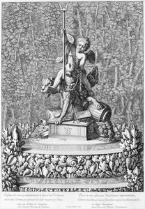Fountain with the Genius of Wealth, Versailles by Jean Lepautre