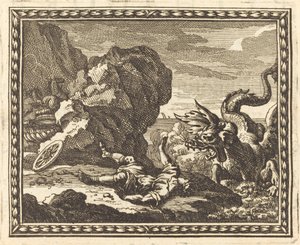 Hippolytus and the Sea Monster by Jean Lepautre