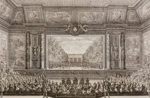 The Feasts of Love and Bacchus by Jean-Baptiste Lully performed in 1668 in the Little Park of Versailles