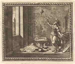 Minerva Changing Arachne into a Spider