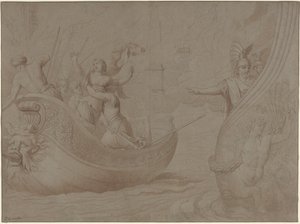 The Abduction of Helen of Troy by Jean Lepautre