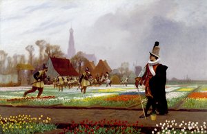 The Madness of Tulips by Jean Leon Gerome